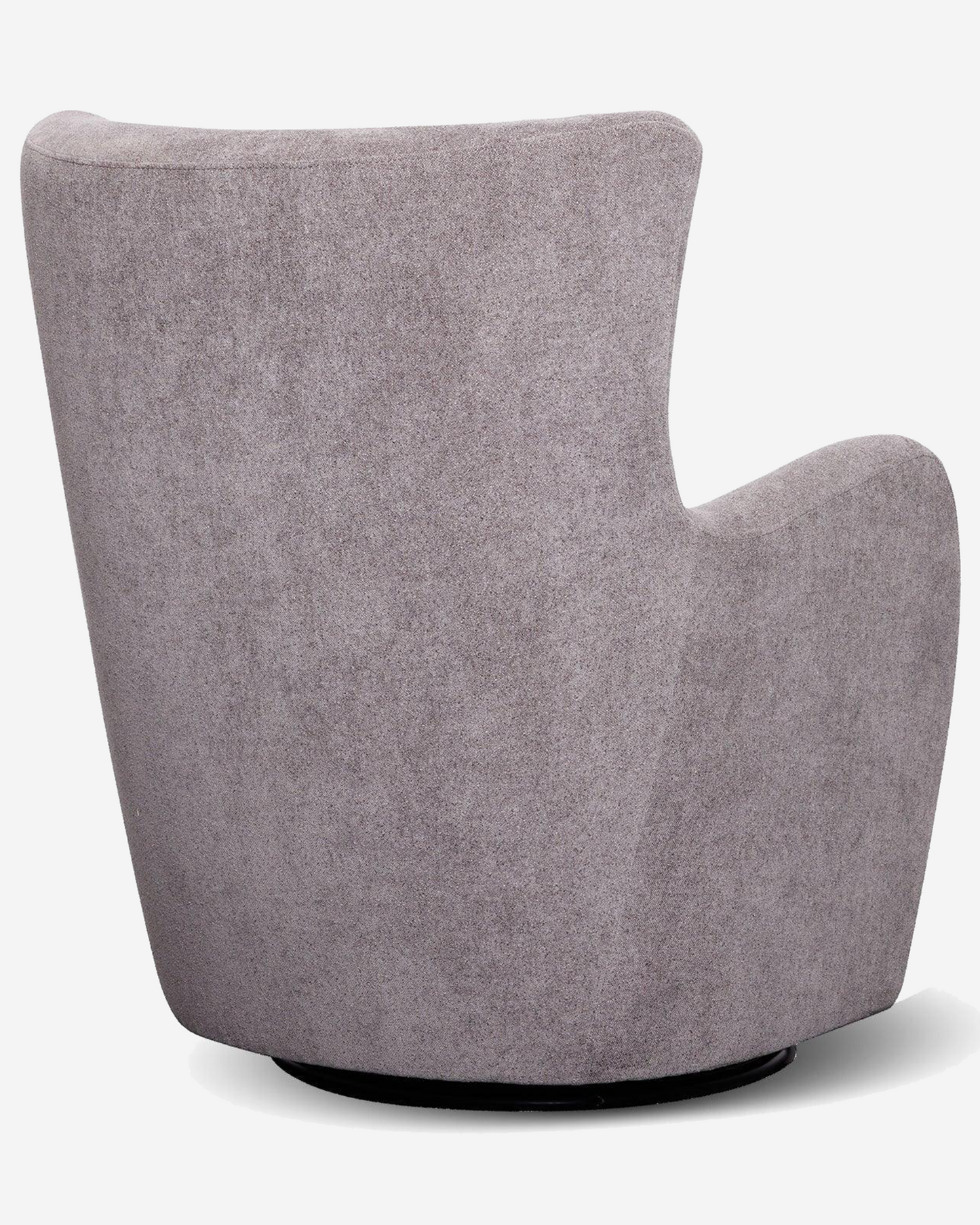Rotai George Swivel Glider Chair Pewter