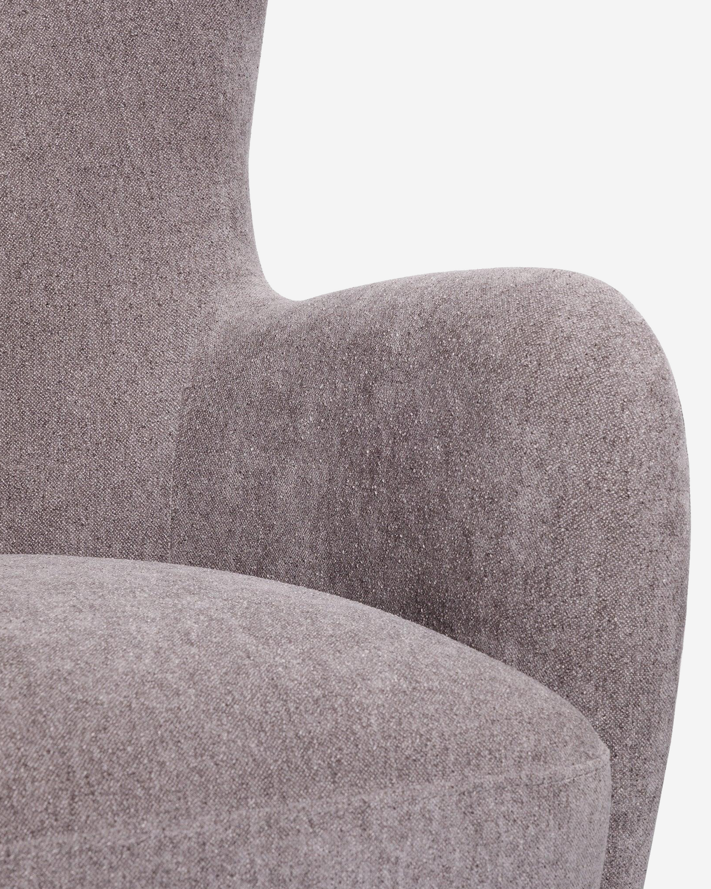 Rotai George Swivel Glider Chair Pewter