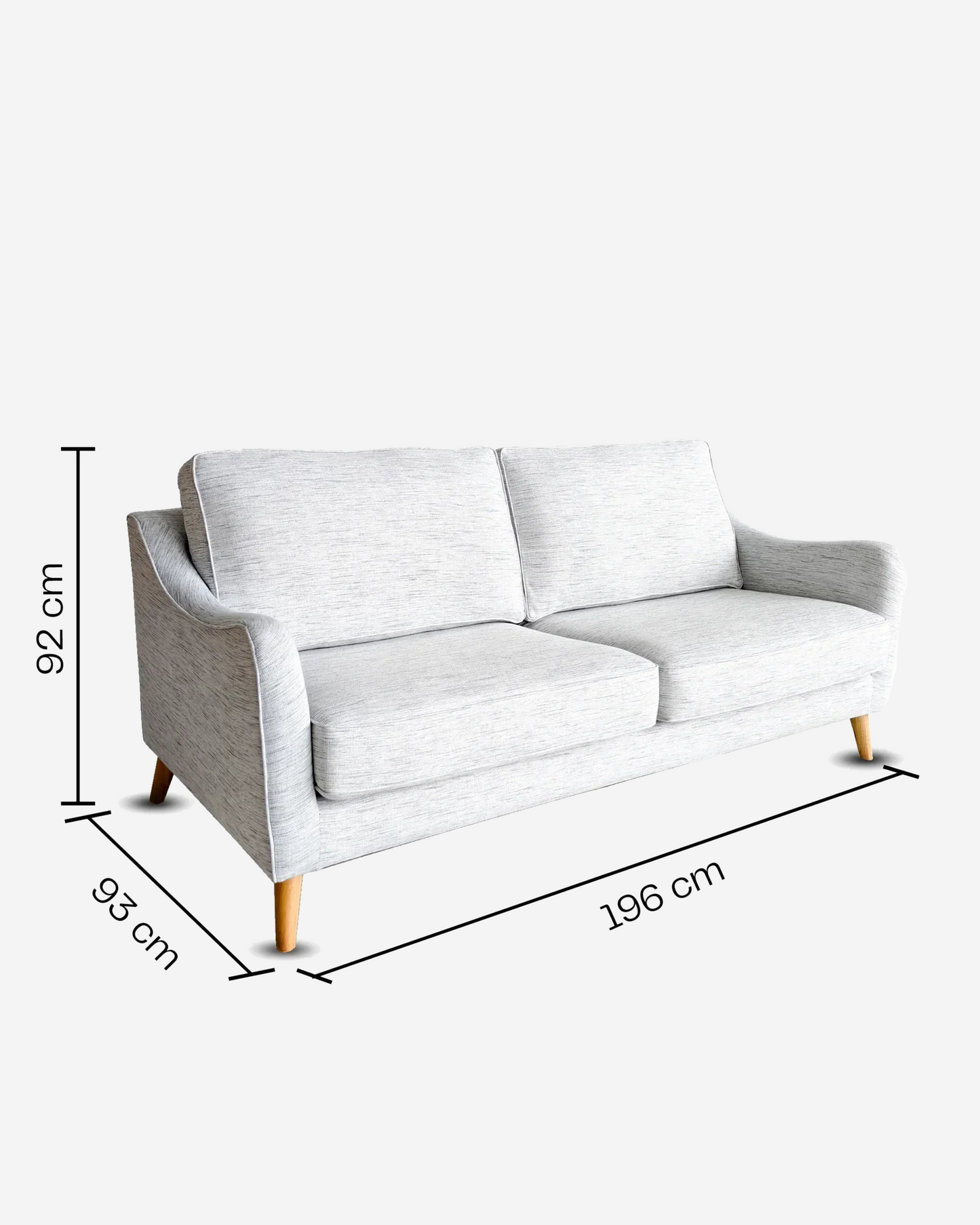 Rotai Maddox Sofa 3-Seater