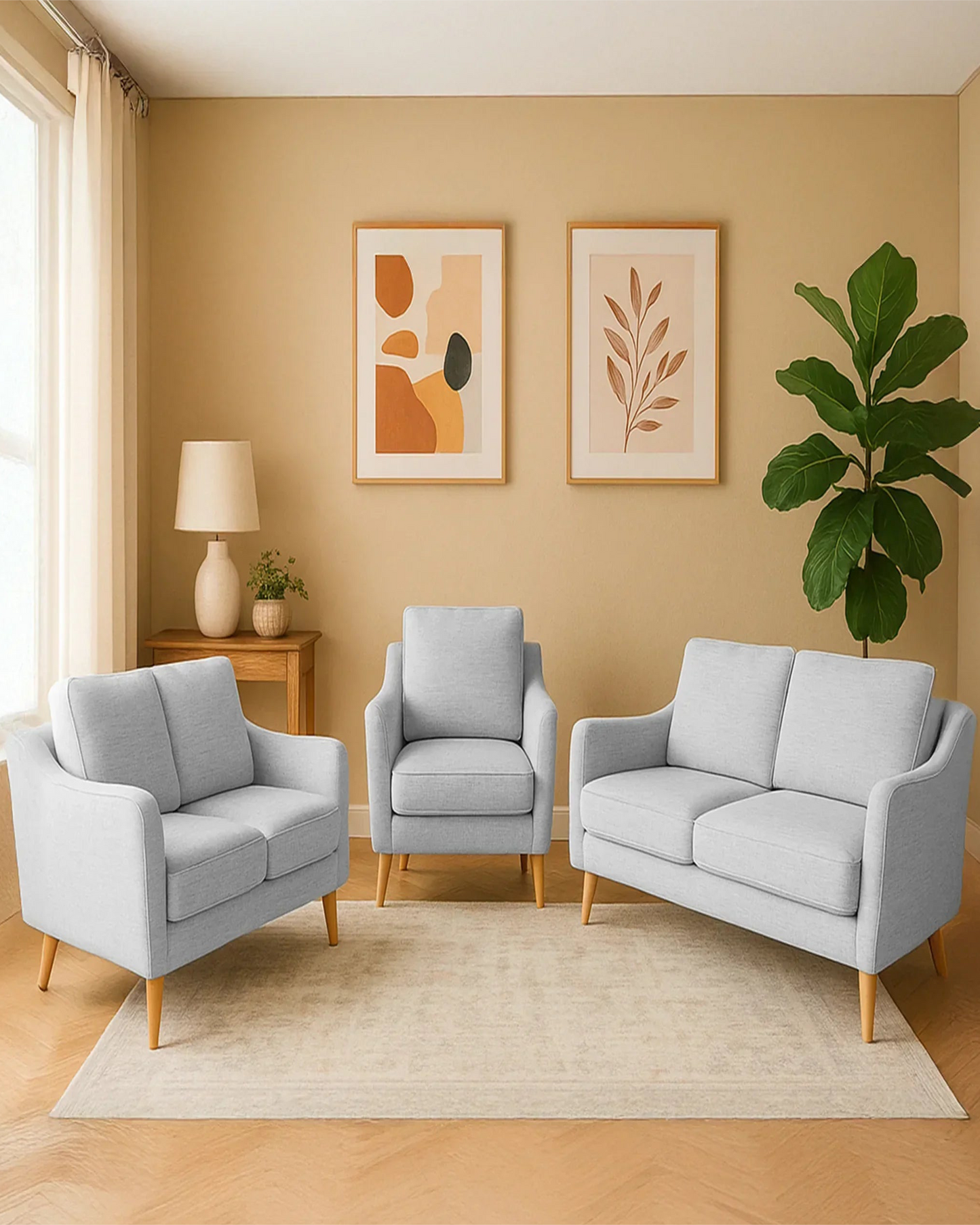 Rotai Maddox Sofa 3-Seater