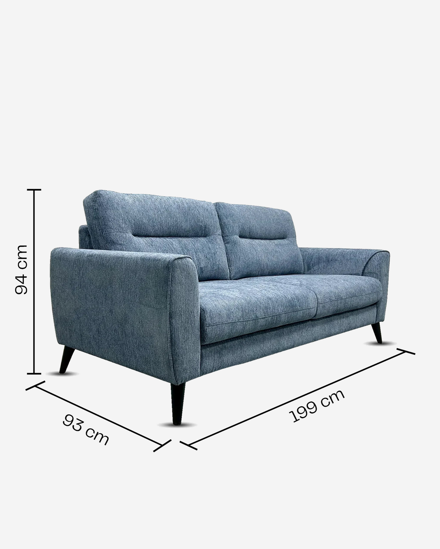 Rotai Anderson Sofa 3-Seater