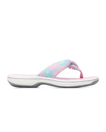 CLARKS GIRLS BRINKLEY TYE  KID. (STANDARD FIT)