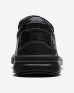 حذاء كلاركس جيسلر ستيب - جلد أسود - 261717748 - عرض الارتفاع (مقاس واسع)