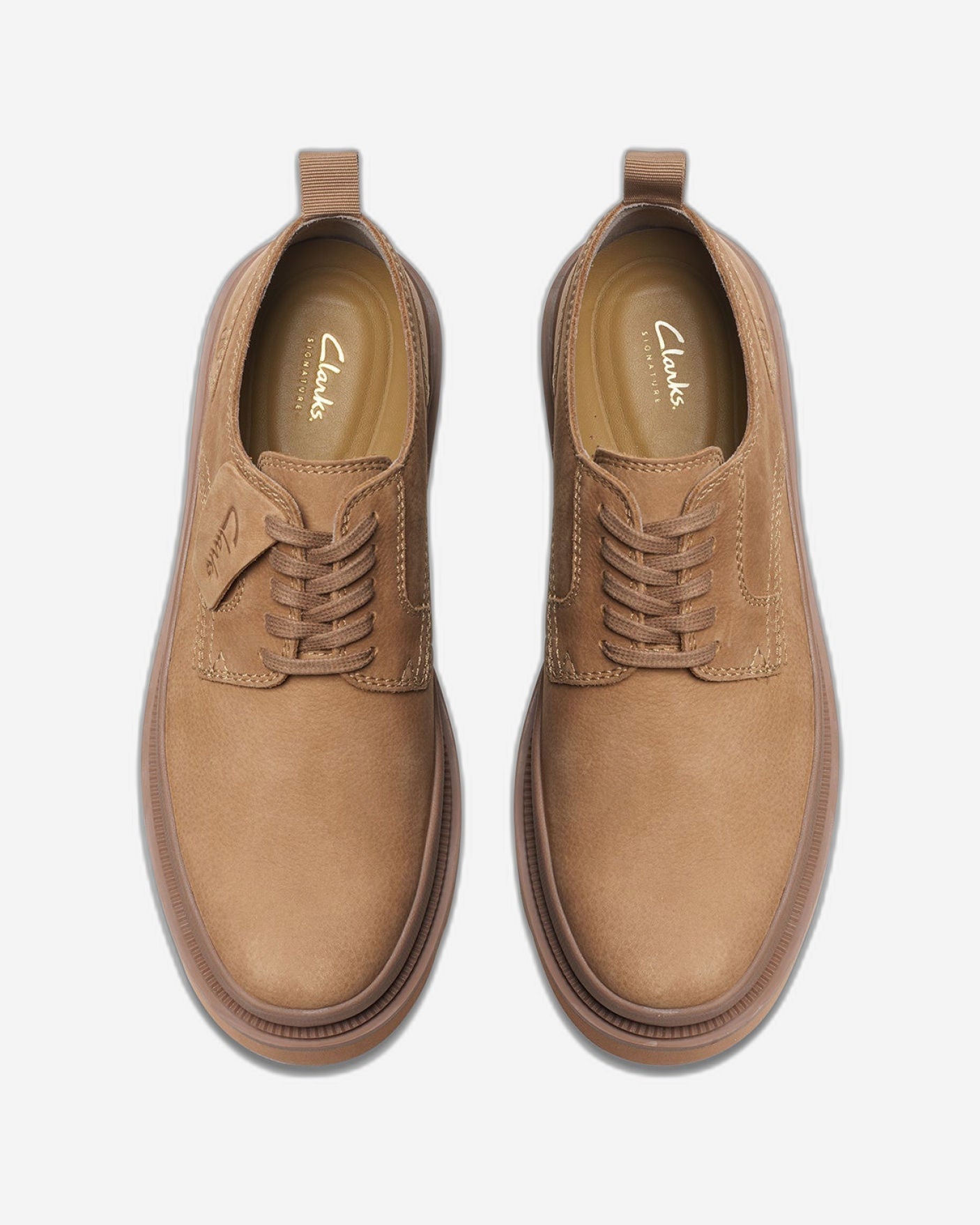 حذاء باديل دانتيل من كلاركس للرجال (مقاس قياسي)