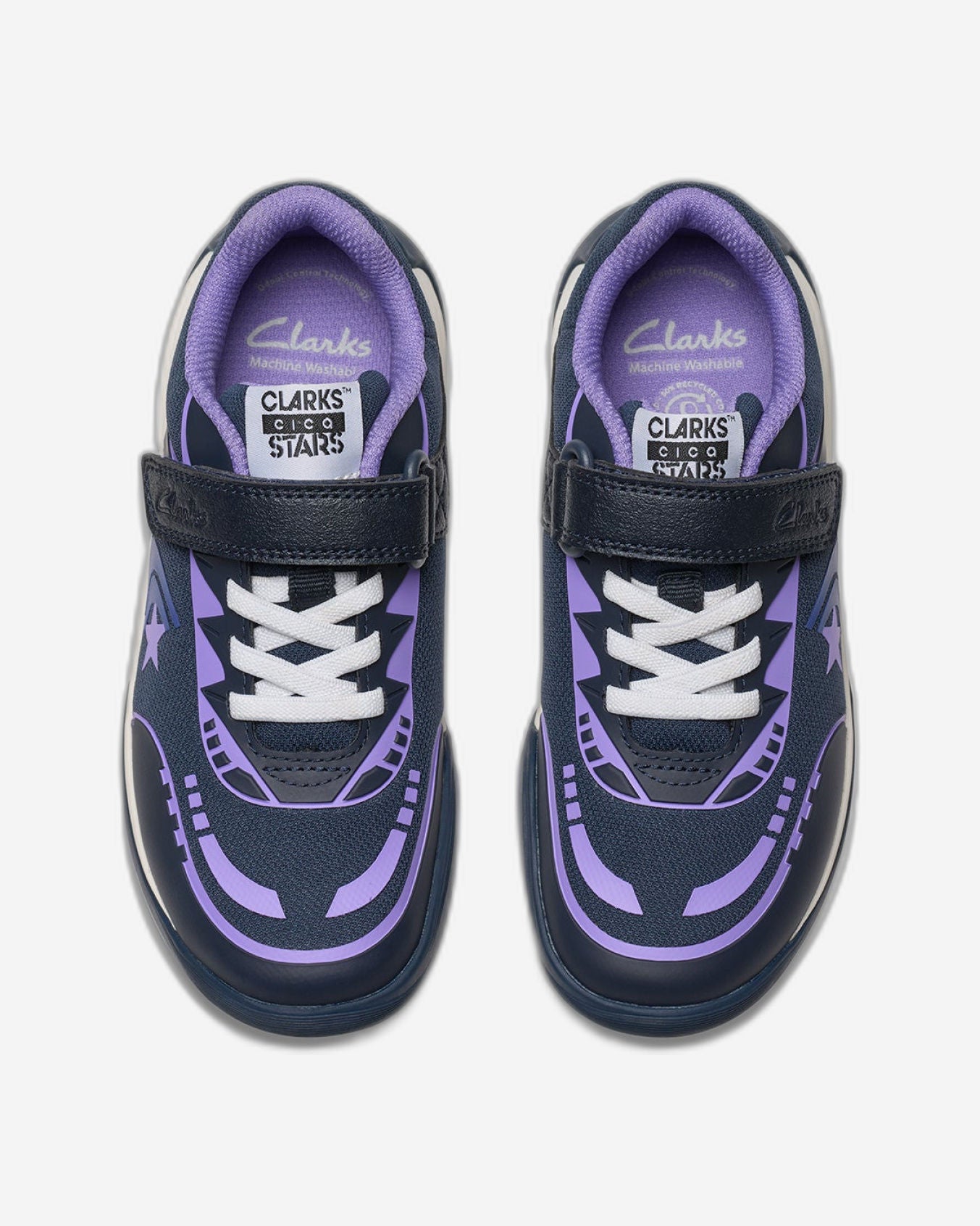 حذاء كلاركس سيكا ستار فليكس للأطفال (مقاس قياسي)