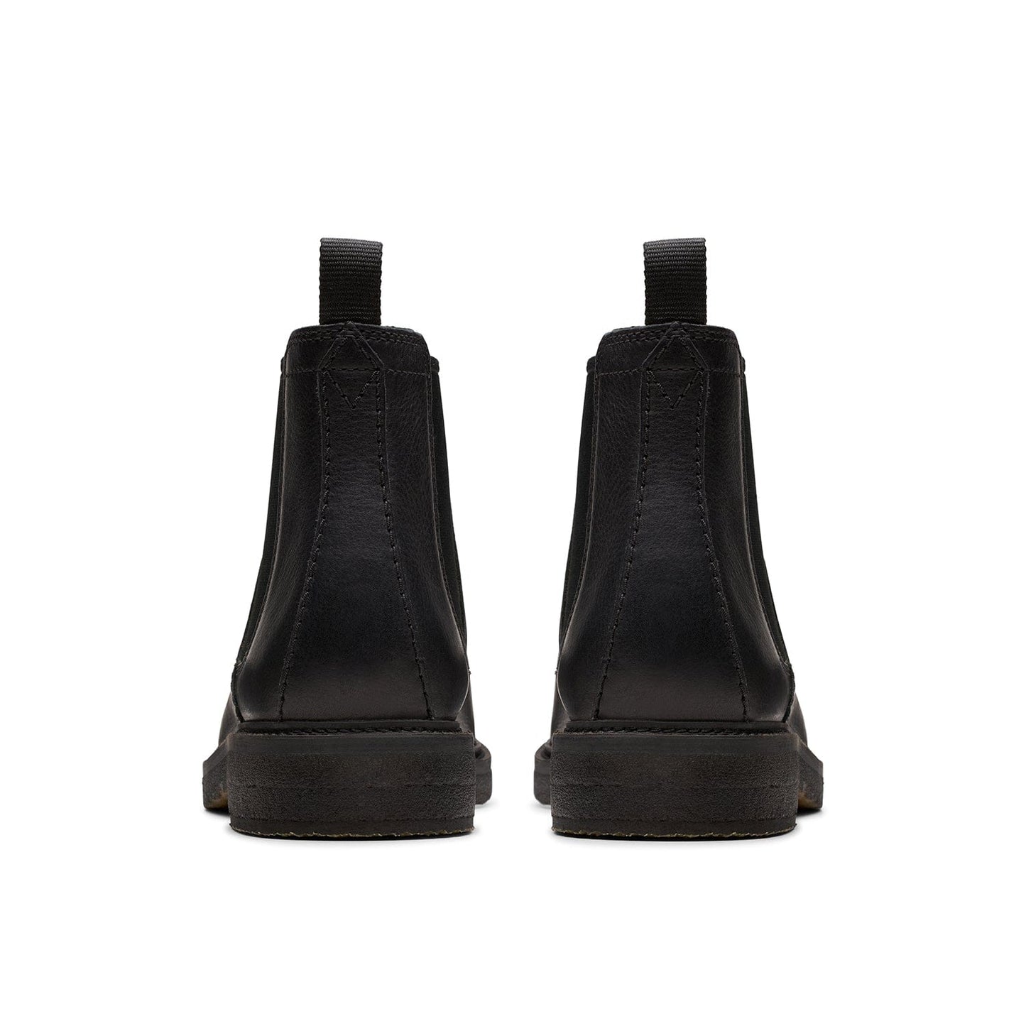 Clarks رجالي كلاركديل إيزي جلد أسود (مقاس عادي)