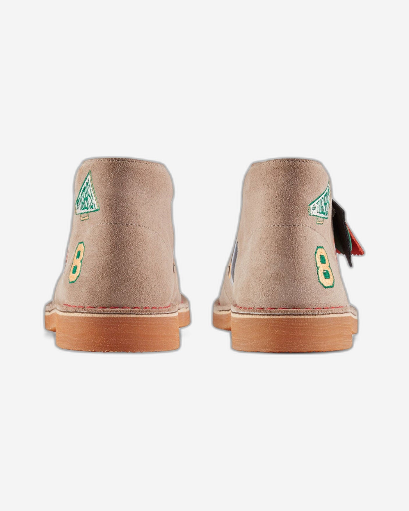 حذاء بوتيوث ديزرت كلاركس ستريت (مقاس قياسي)