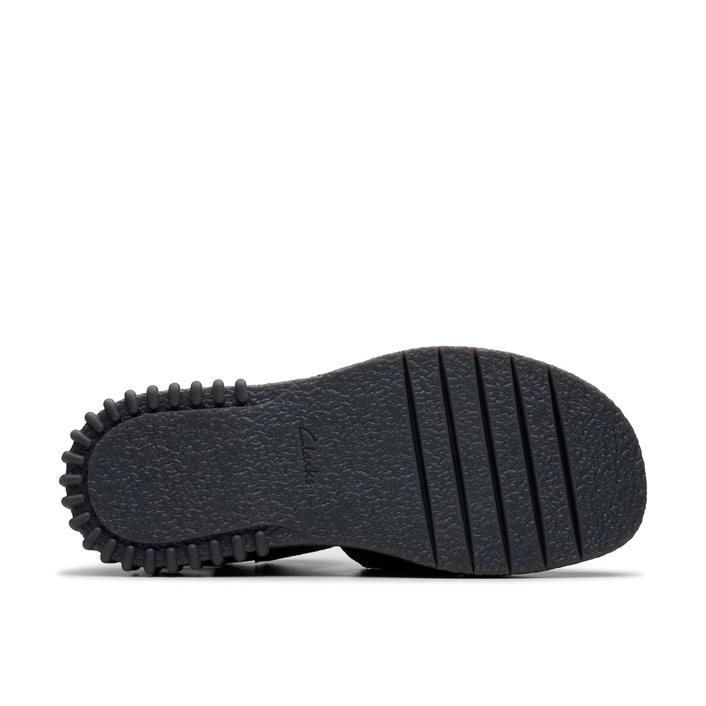 Clarks حذاء إيفامار ويش نسائي من الشمواه الأسود (قياس عادي)
