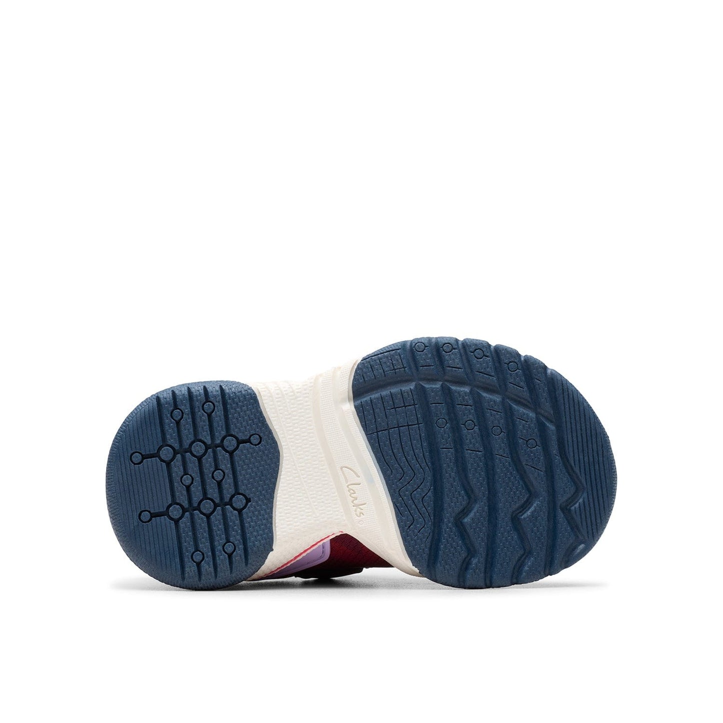 Clarks Girls Feather Track Toddler. (مقاس واسع)