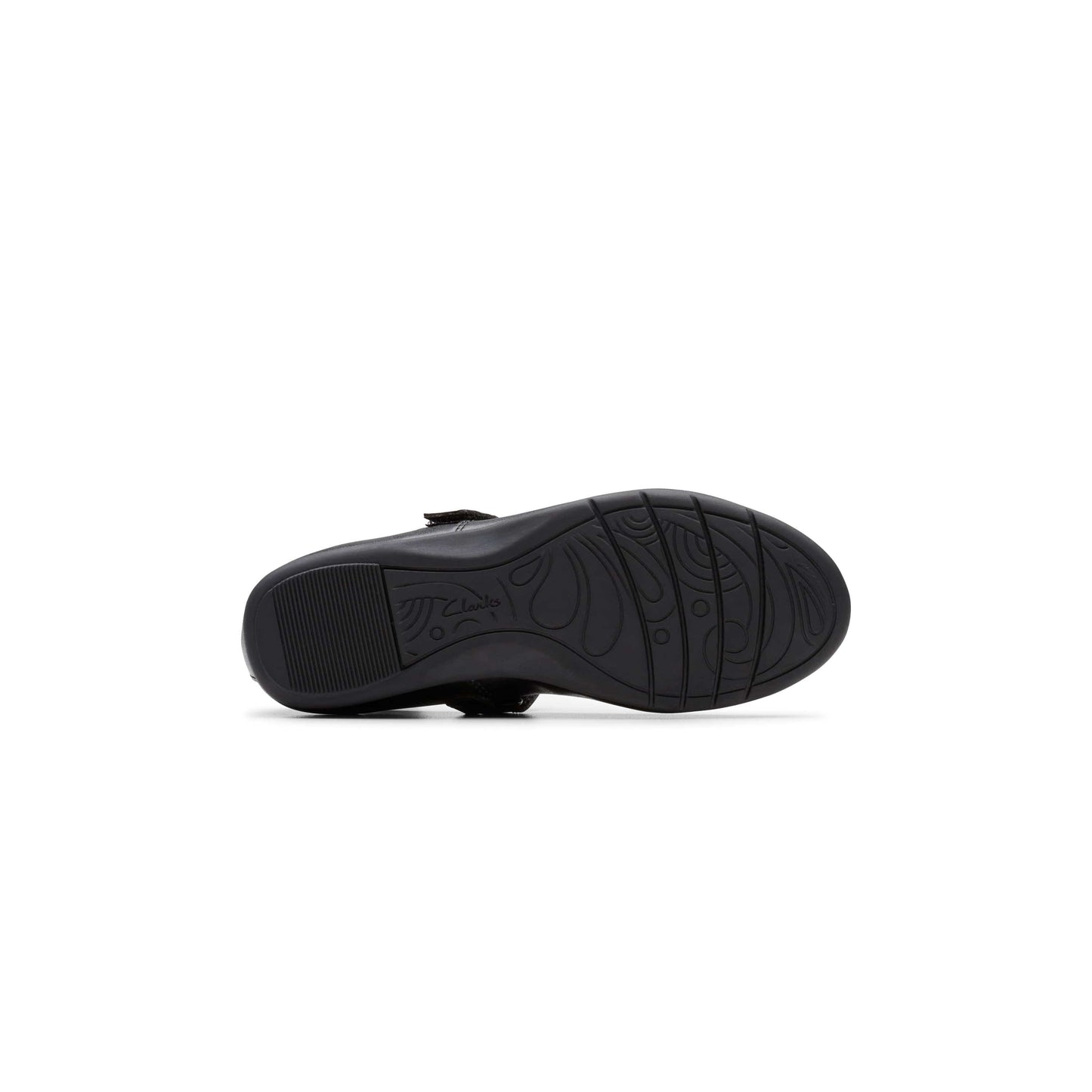 Clarks Girls Dance Wish Kid. أسود (مقاس واسع)