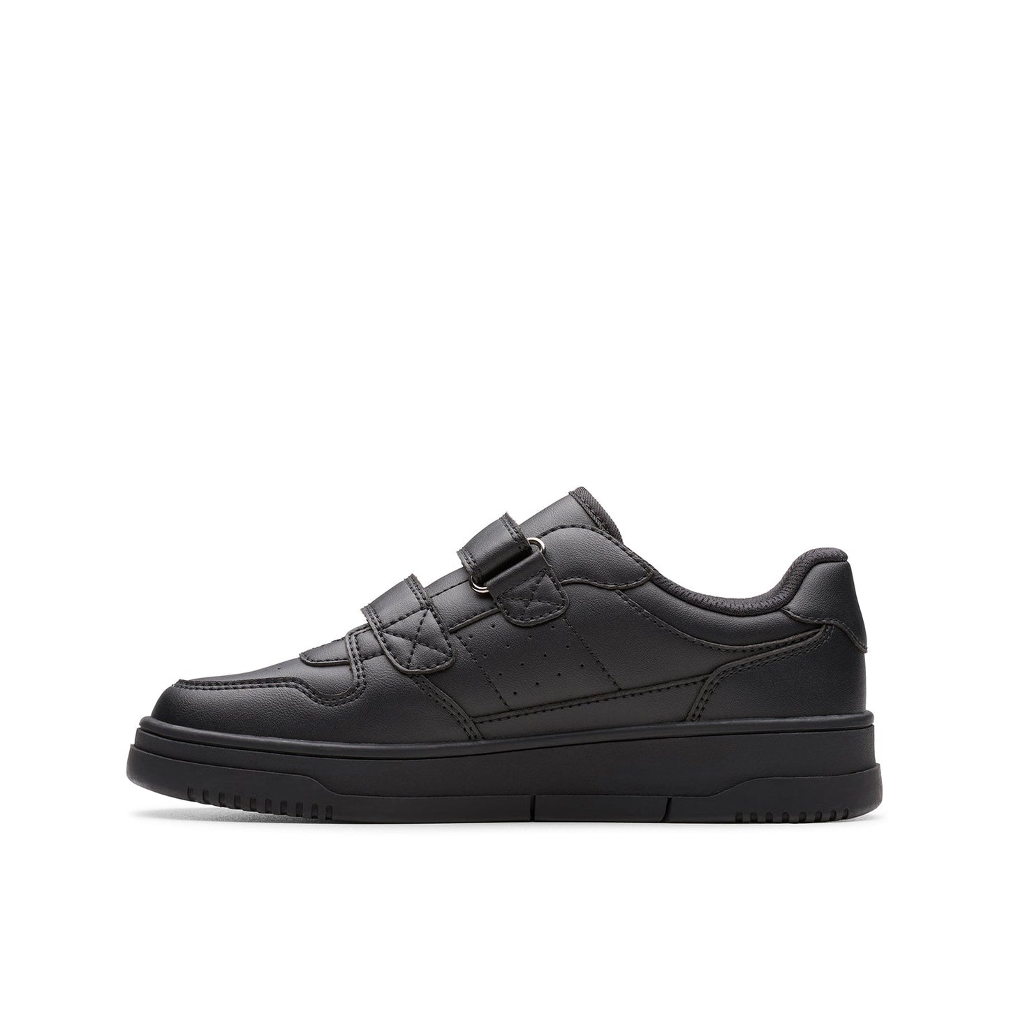 Clarks Boys كانيون سكاي كيد أسود (مقاس عريض)