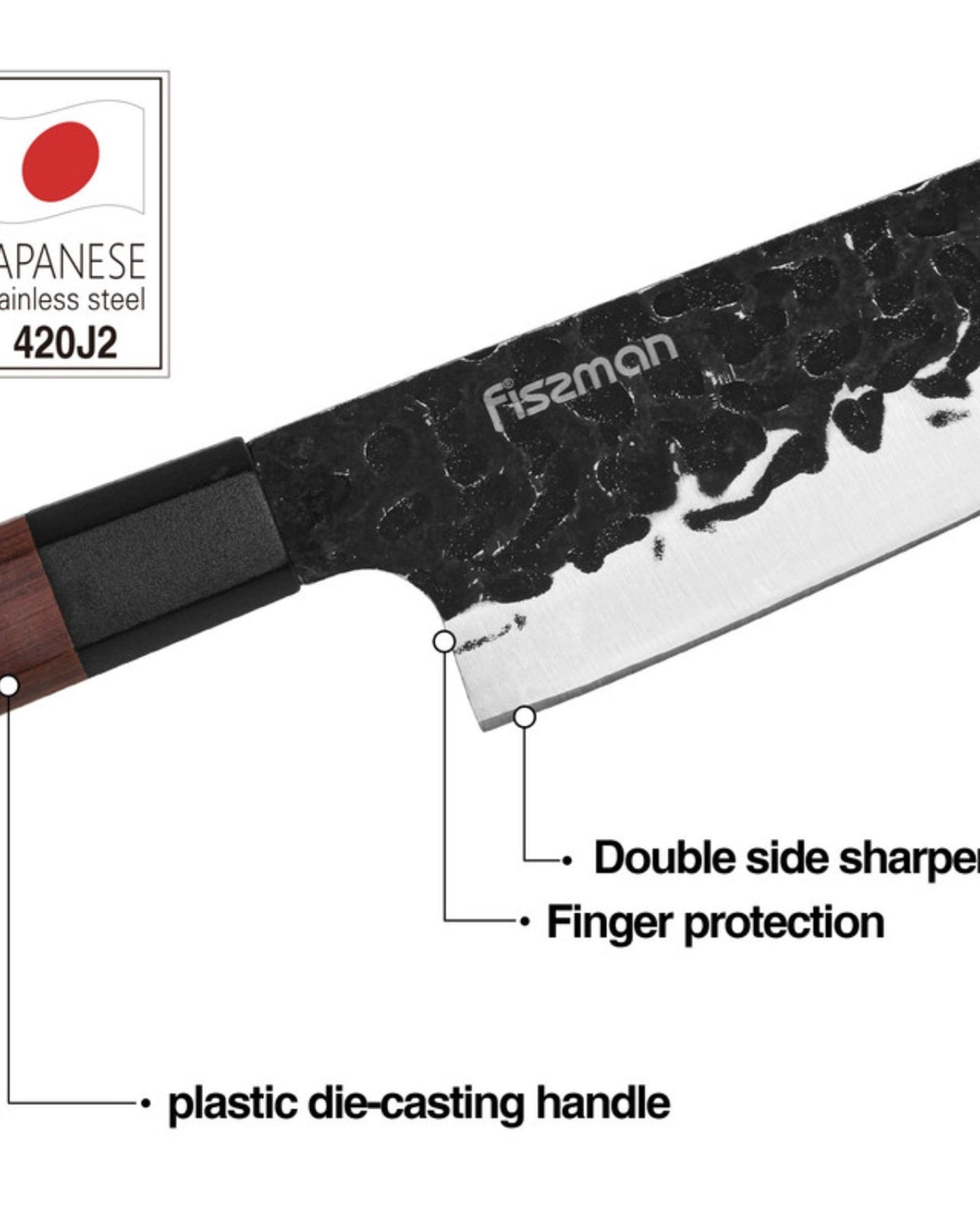 مجموعة سكاكين كيندو من فيسمان مكونة من 6 قطع