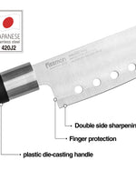 طقم سكاكين فيسمان مينامينو 420J2 فولاذ، مكون من 3 قطع