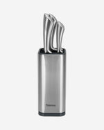 طقم سكاكين فيسمان جارل مكون من 6 قطع مع كتلة معدنية 420J2 فولاذ