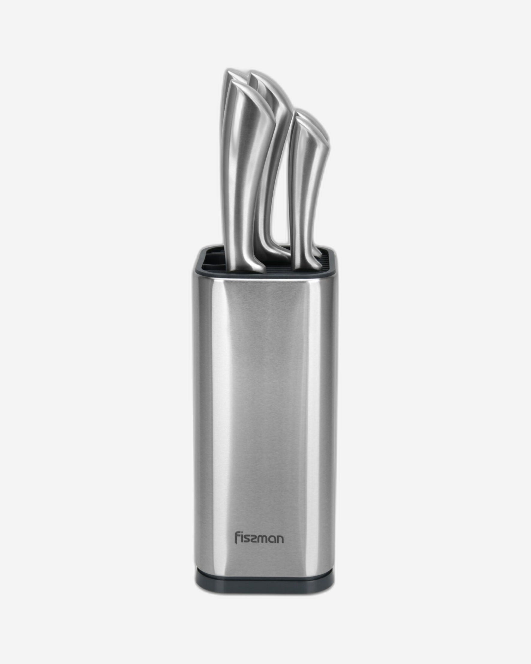 طقم سكاكين فيسمان جارل مكون من 6 قطع مع كتلة معدنية 420J2 فولاذ