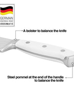 سكين الطاهي فيسمان بون مقاس 8 بوصات - فولاذ X50CrMoV15