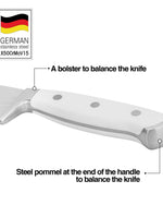 سكين الطاهي فيسمان بون، مقاس 6 بوصات - فولاذ X50CrMoV15