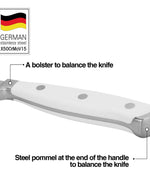 سكين فيسمان متعدد الاستخدامات مقاس 5 بوصات من بون - فولاذ X50CrMoV15