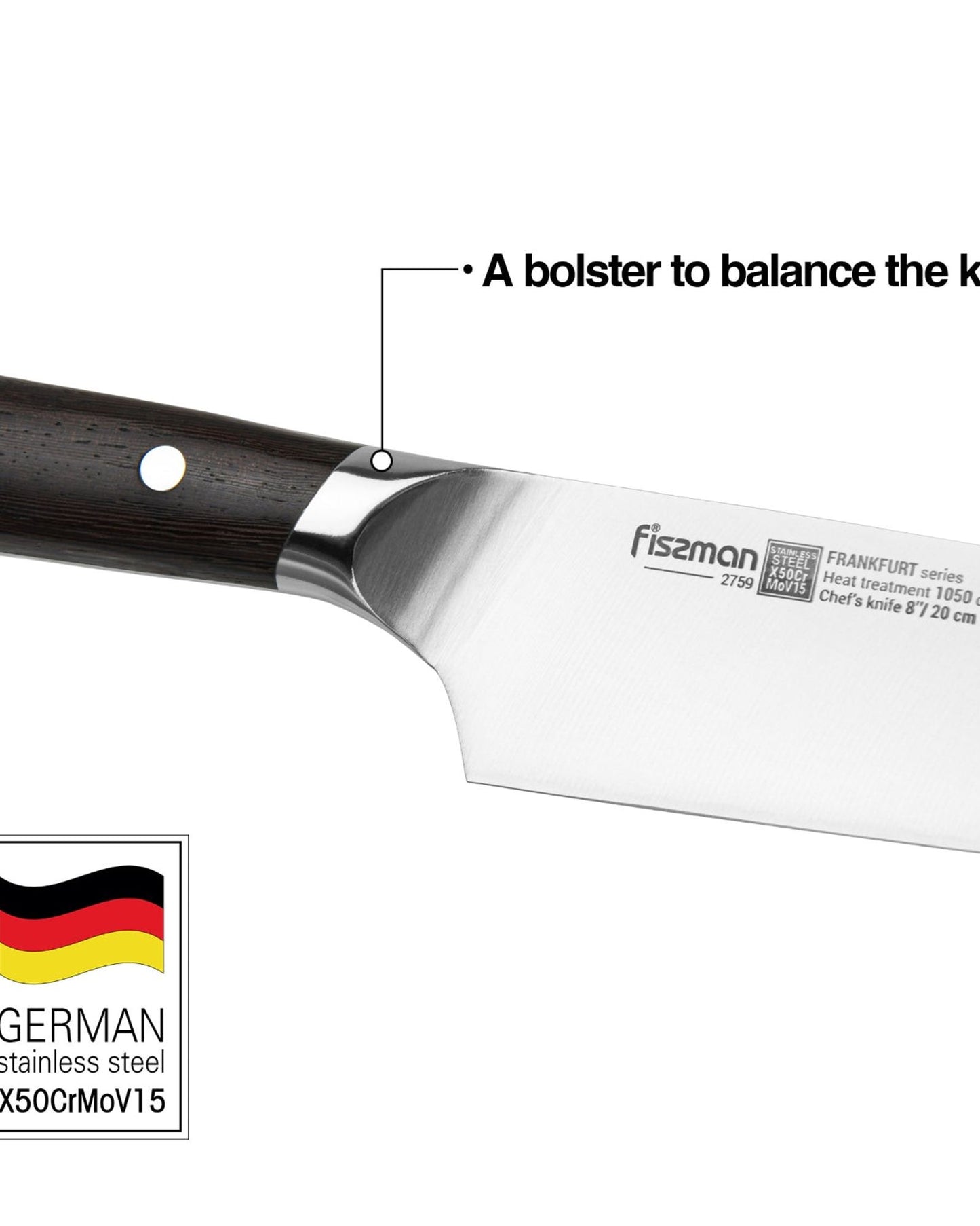 سكين طهاة فيسمان فرانك فروت 8 بوصة