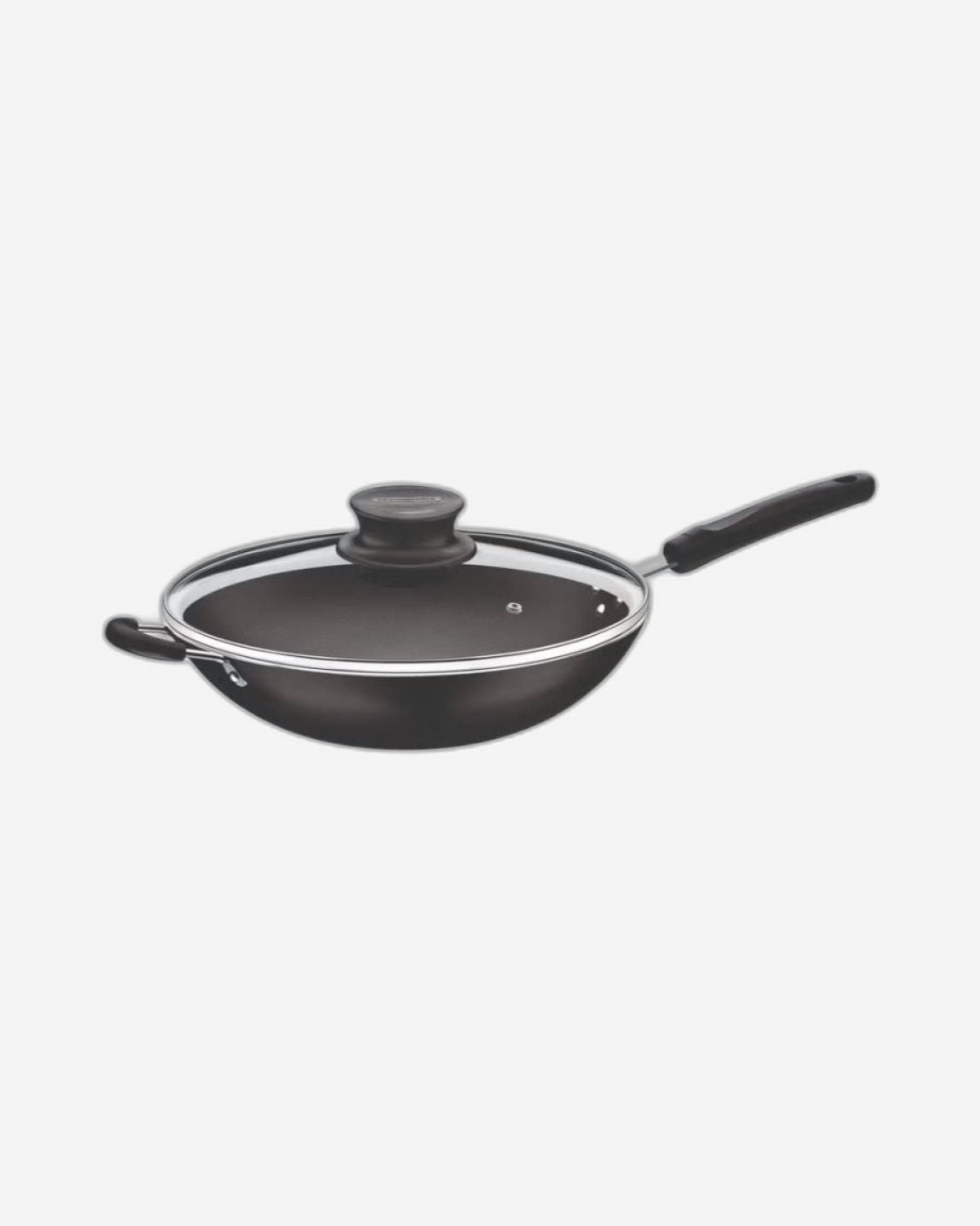 Tramontina Brazil  Loreto Aluminum Wok Pan with Interior Starflon Max nonstick coating with Bakelite Handle Graphite 36 cm, 6 L