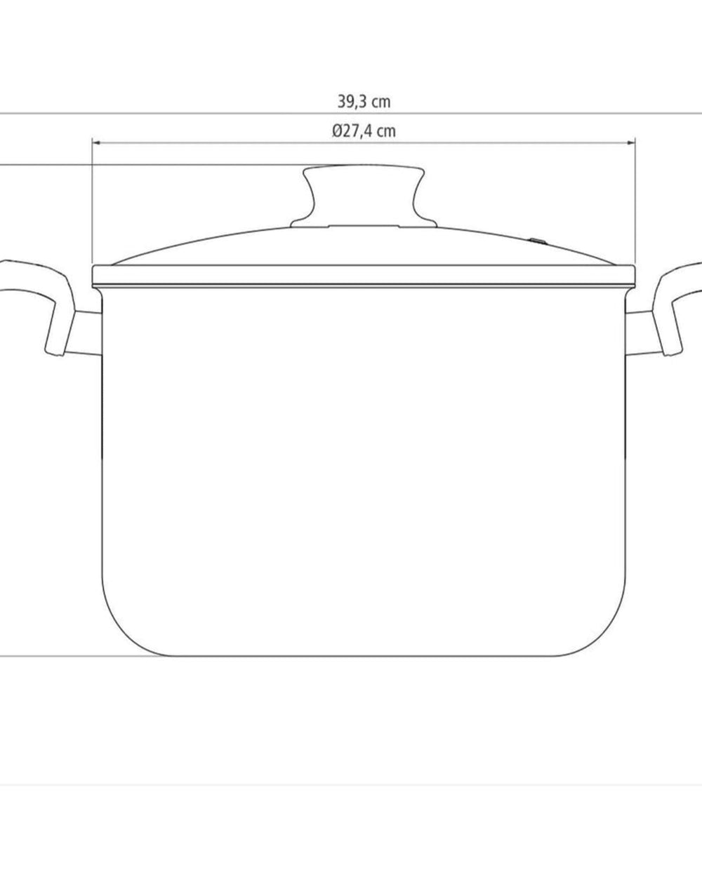 قدر طهي ترامونتينا برازيل باريس الأحمر من الألومنيوم مقاس 26 سم مع طلاء ستارفلون ماكس الأحمر الداخلي والخارجي غير اللاصق الخالي من مادة PFOA