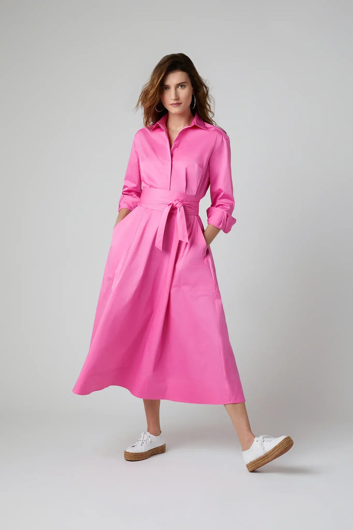 Blythe Full Skirt Shirt Dress