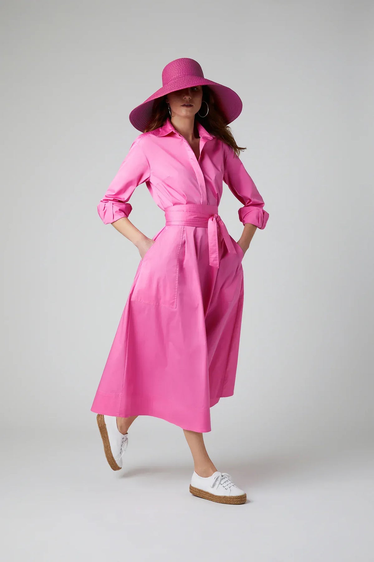 Blythe Full Skirt Shirt Dress