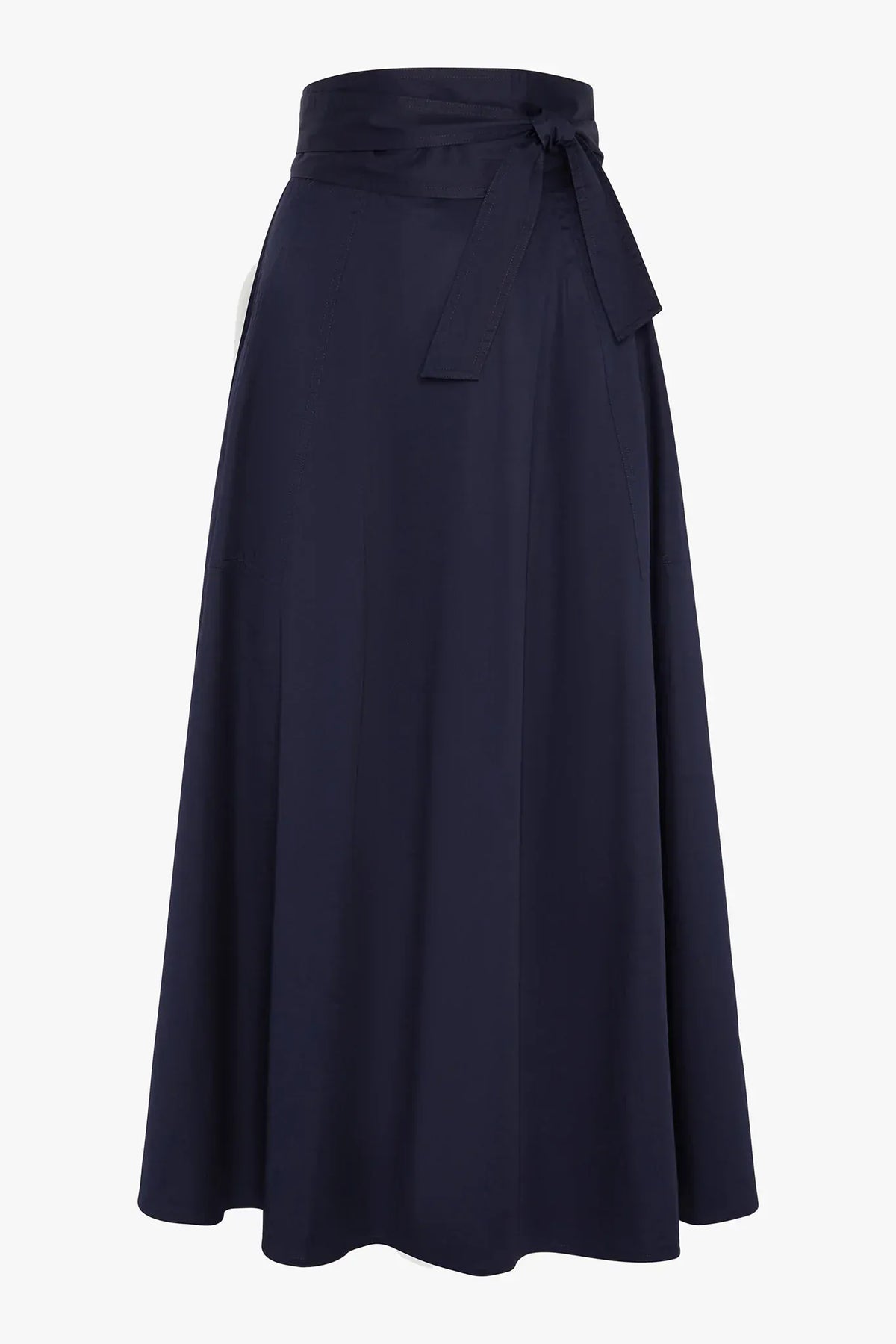 Florry Maxi Full Skirt Cotton in Black