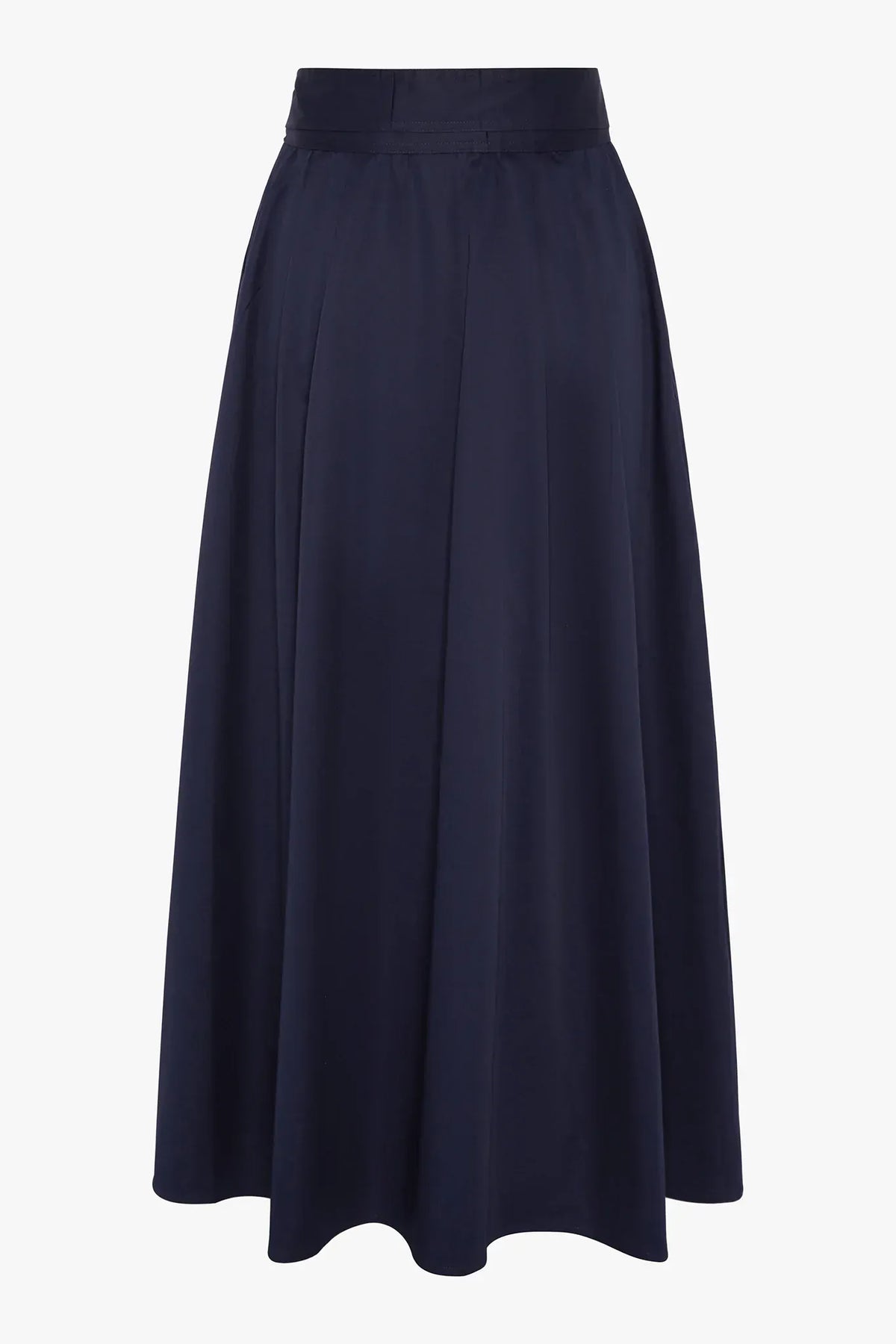 Florry Maxi Full Skirt Cotton in Black