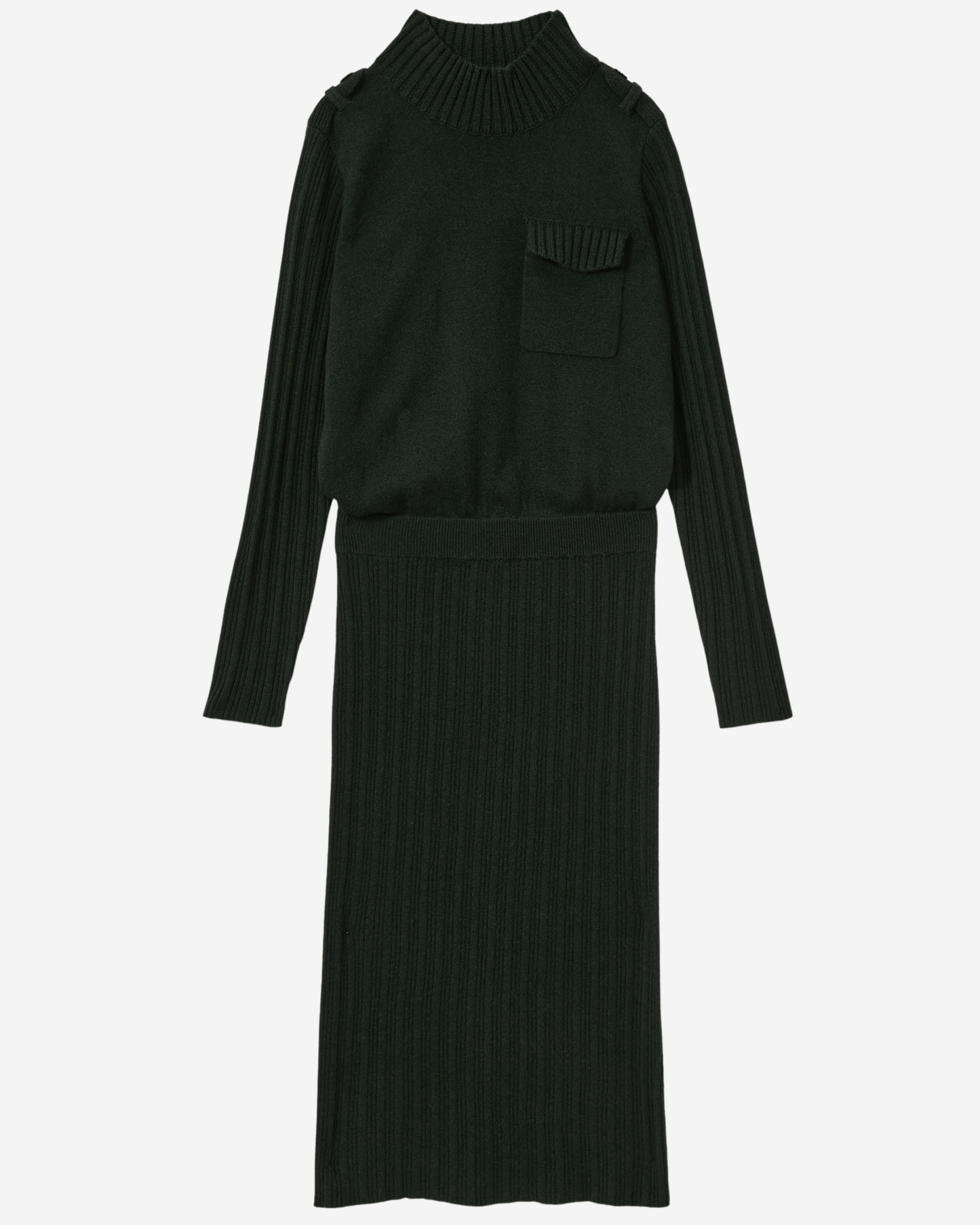 Reiss Utility Knitted Dress