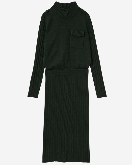 Reiss Utility Knitted Dress