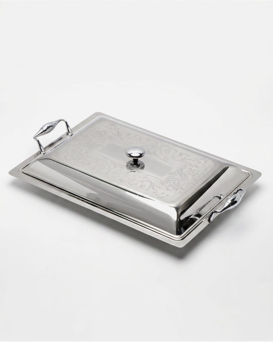 Tresors Isabel Inox Rect Tray Cm 45X31.5