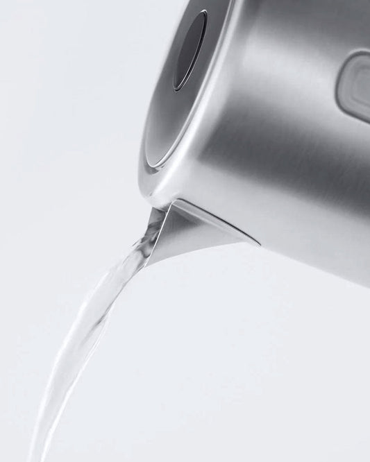 غلاية كهربائية صغيرة الحجم من راسل هوبز (24190) - 2200 واط، سعة 0.8 لتر، إيقاف تشغيل تلقائي، فلتر قابل للإزالة، إضاءة، مصنوعة من الفولاذ المقاوم للصدأ - ضمان لمدة تصل إلى 3 سنوات