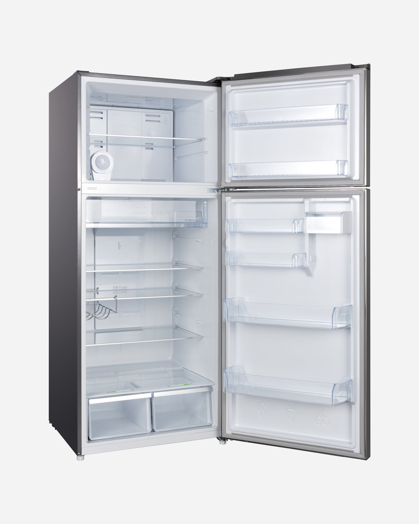 هوفر ثلاجة بفريزر علوي، 754 لتر – HTR-M754-WS (معتمد من ESMA)