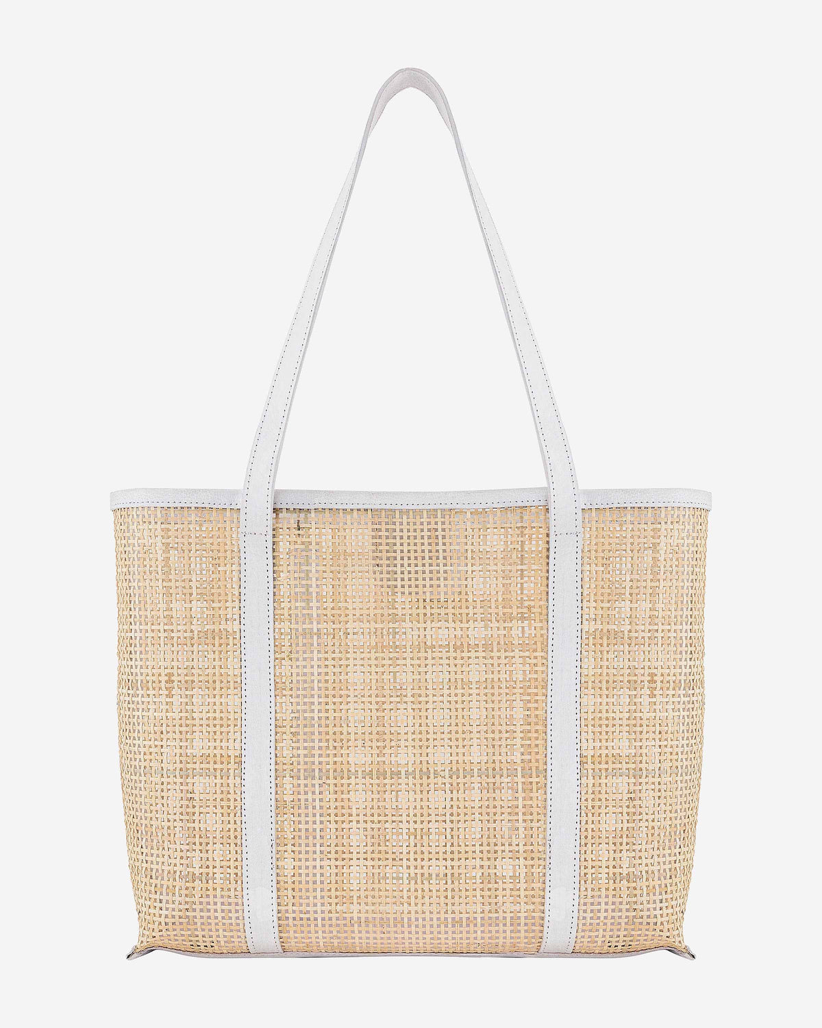 OHSun Leon Rattan Tote Bag - Black