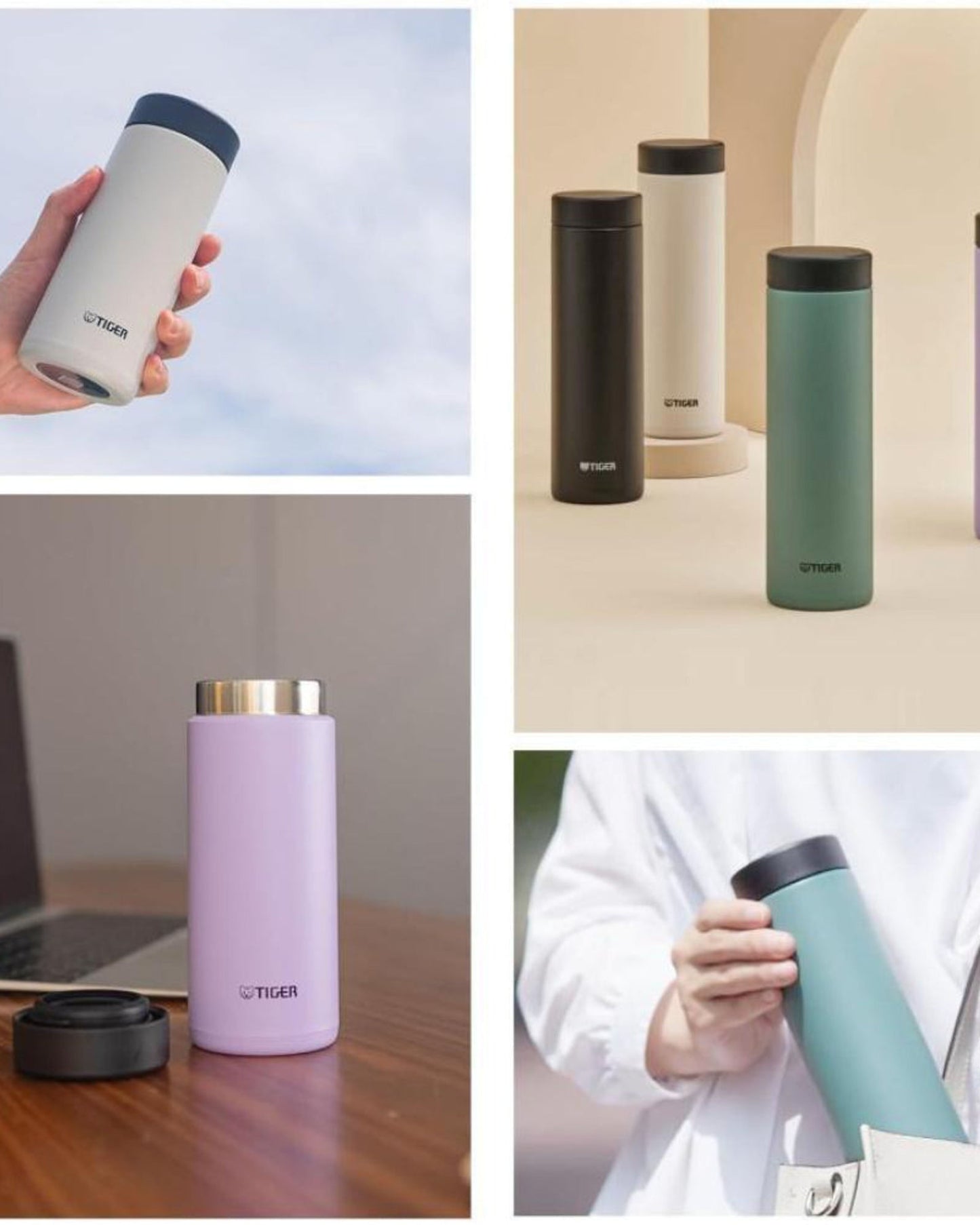 زجاجة مفرغة من الهواء (Mmz-W060 Wk) سعة 600 مل لون أبيض إيجلت