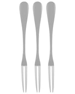 شوكة فاكهة من فيسمان، 3 قطع، فلافيا، 13 سم، ستانلس ستيل