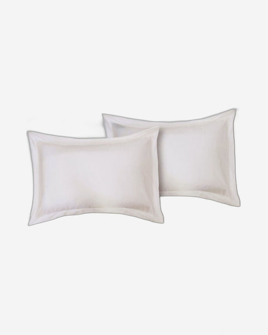 قماش كتان "Luxury Everyday" من القطن الساتان بكثافة 300 خيط باللون الكريمي