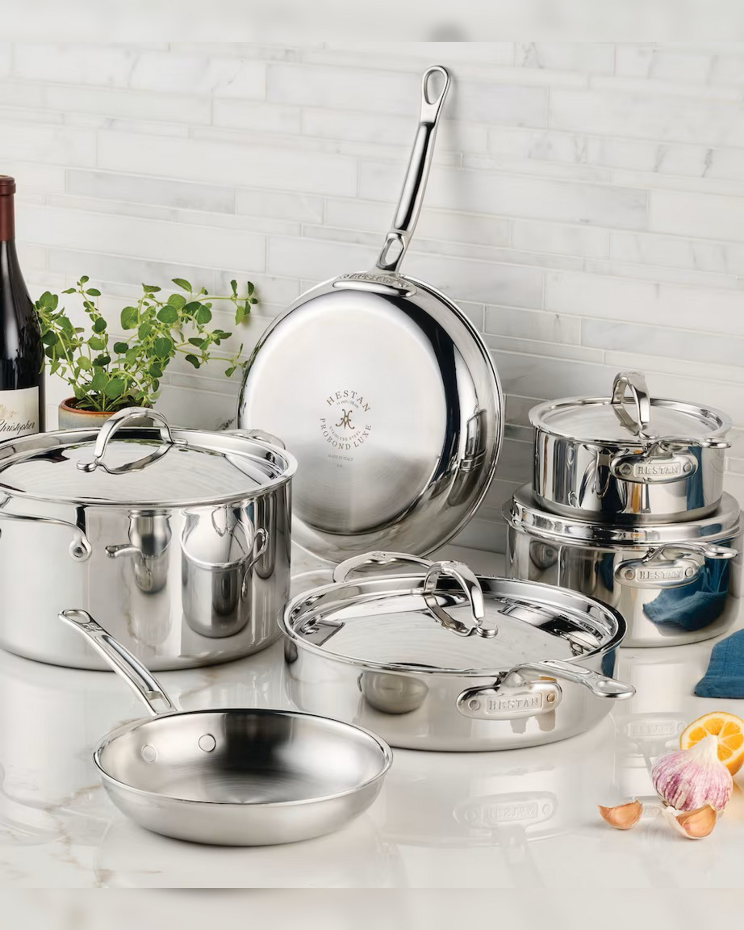 Hestan ProBond Luxe 10-Piece Cookware Set