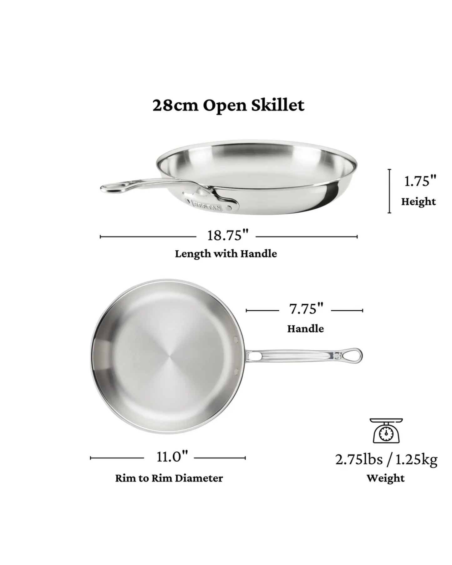 Hestan ProBond Luxe 28cm Skillet