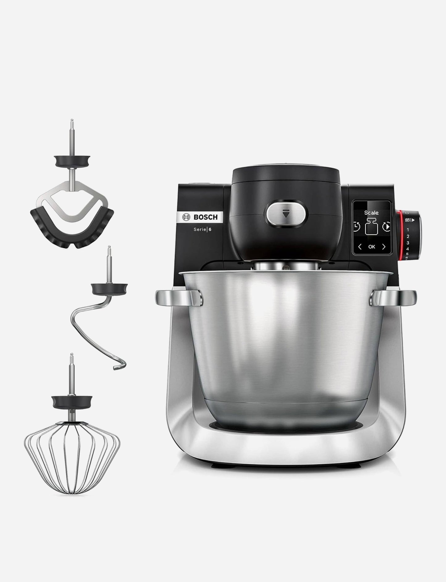 Bosch Series 6 Stand Mixer, Stainless Steel
