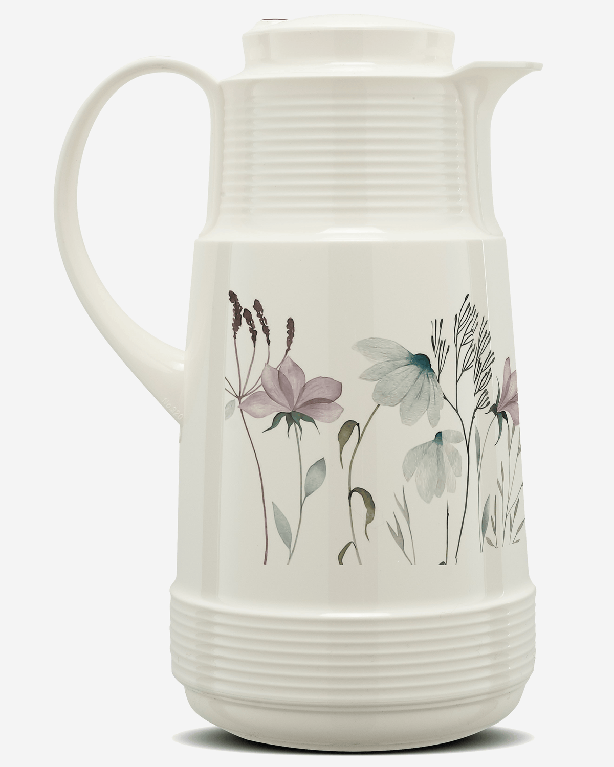 Rotpunkt Vacuum Flask 1L Classic White/Elder Flower