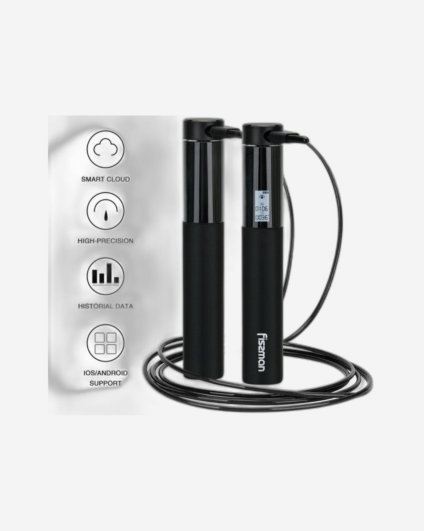 حبل قفز ذكي من فيسمان بطول 3 أمتار