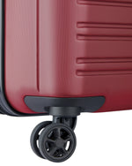 حقيبة سفر ديلسي باريس سيجور ٢.٠ صلبة بأربع عجلات مزدوجة، ٧٠ سم، حقيبة سفر بعجلات، لون أحمر - ٠٠٢٠٥٨٨٢٠٠٤ 
