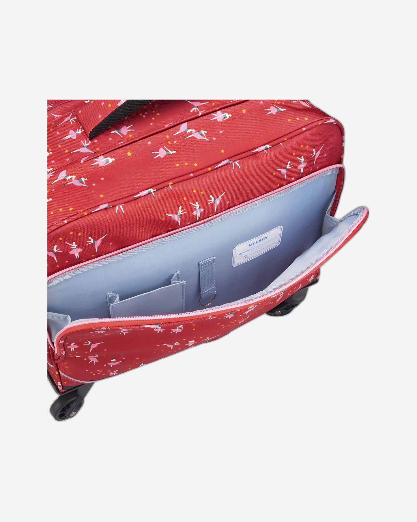 حقيبة ديلسي باريس بي تي إس ذات العجلات