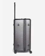 حقيبة سفر إيكولاك سيليسترا الصلبة غير القابلة للتمدد، 75 سم، مزودة بأربع عجلات مزدوجة، لون أسود - PC183K