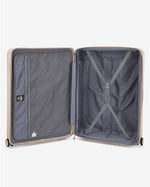 مجموعة عربة أمتعة إيكولاك سينس 56+67+78 سم، صلبة وقابلة للتوسيع، بعجلات مزدوجة، مكونة من 3 قطع