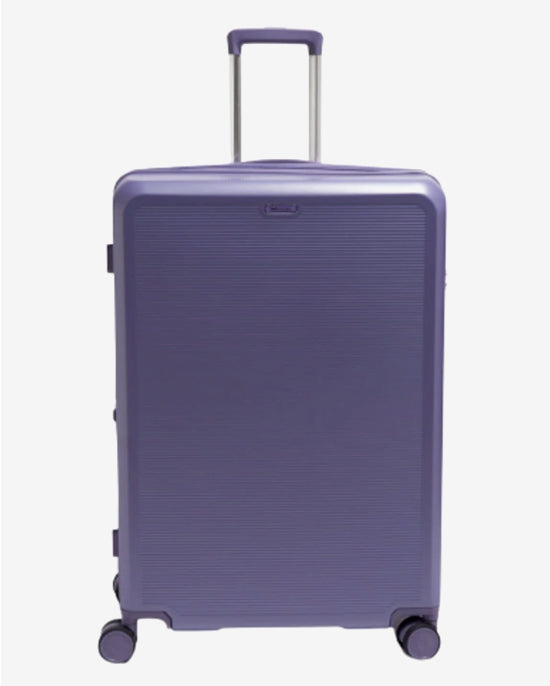 مجموعة عربة أمتعة إيكولاك سينس 56+67+78 سم، صلبة وقابلة للتوسيع، بعجلات مزدوجة، مكونة من 3 قطع