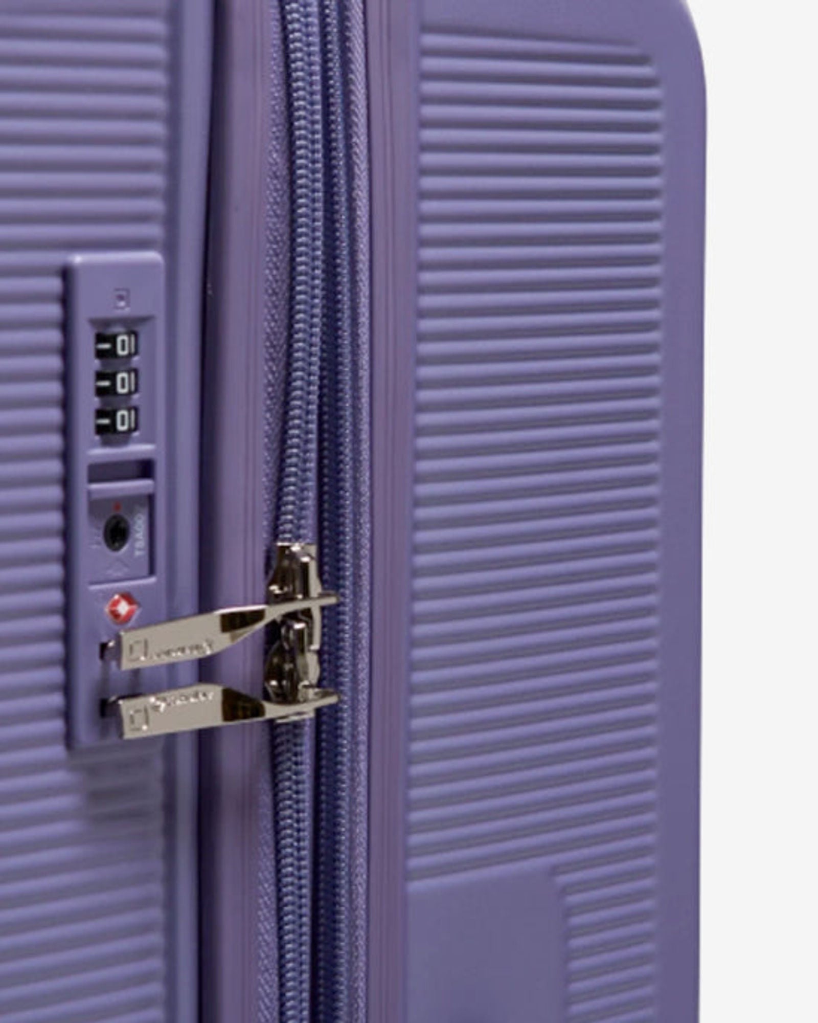 مجموعة عربة أمتعة إيكولاك سينس 56+67+78 سم، صلبة وقابلة للتوسيع، بعجلات مزدوجة، مكونة من 3 قطع