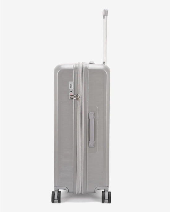 مجموعة عربة أمتعة إيكولاك سينس 56+67+78 سم، صلبة وقابلة للتوسيع، بعجلات مزدوجة، مكونة من 3 قطع